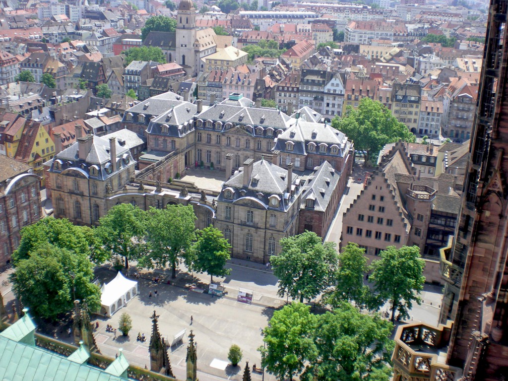 Panorama de la cathédrale de Strasbourg
