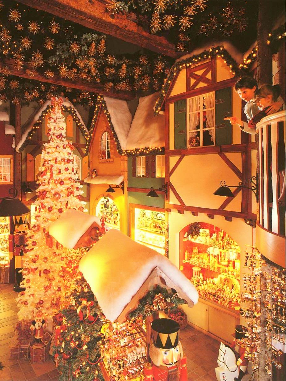 La boutique de Noël à Riquewihr © La Féérie de Noël