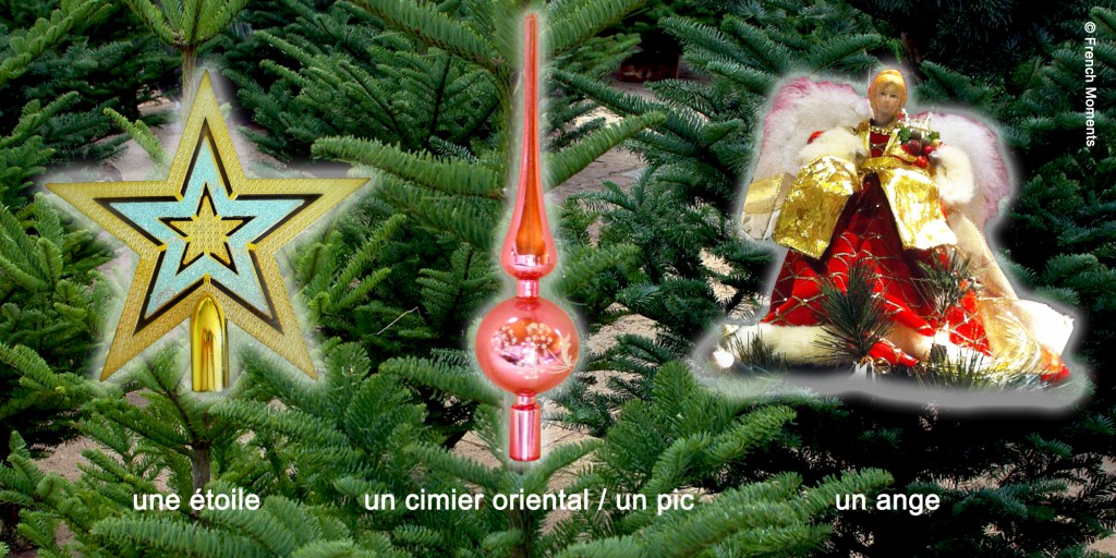 décorations du sapin de Noël