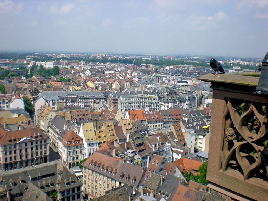Panorama de la cathédrale de Strasbourg