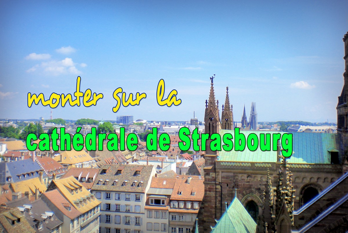 Monter sur la cathédrale de Strasbourg © French Moments