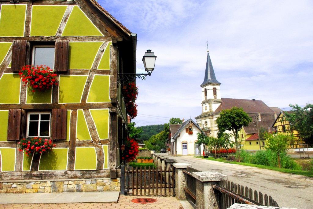 Le village d'Hirtzbach en été © French Moments