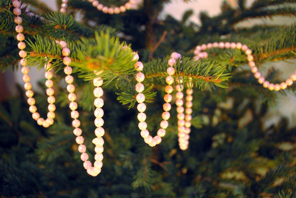 décoration du sapin de Noël