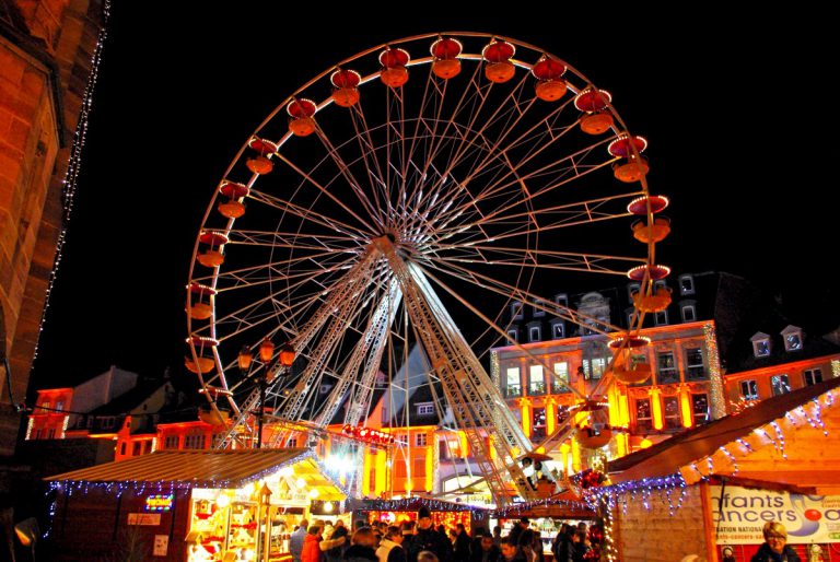 Photos De Grande Roue Du Marché De Noël Mulhouse