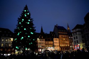 Grand sapin de la place Kléber à Strasbourg © French Moments