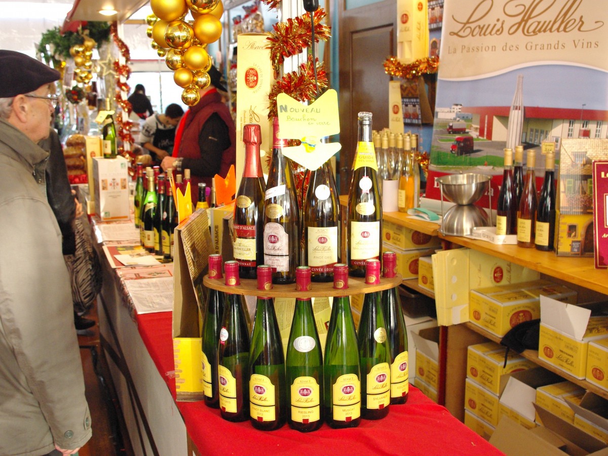 Marché de Noël alsacien de la Gare de l'Est Paris