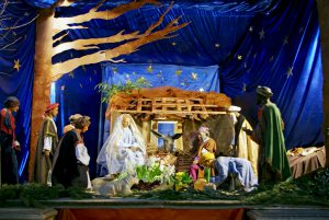Crèche de Noël Paris