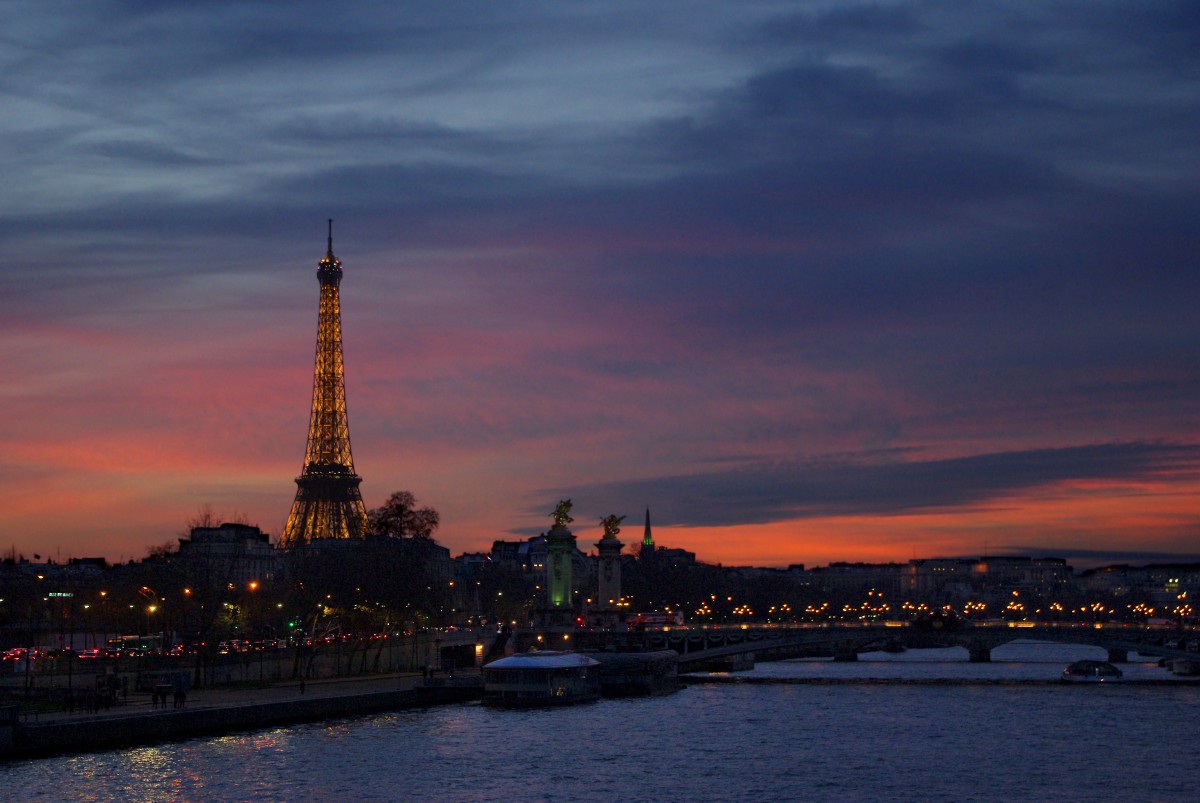 Pont de la Concorde Paris Tour Eiffel