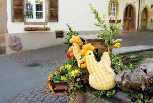 Eguisheim Pâques Alsace