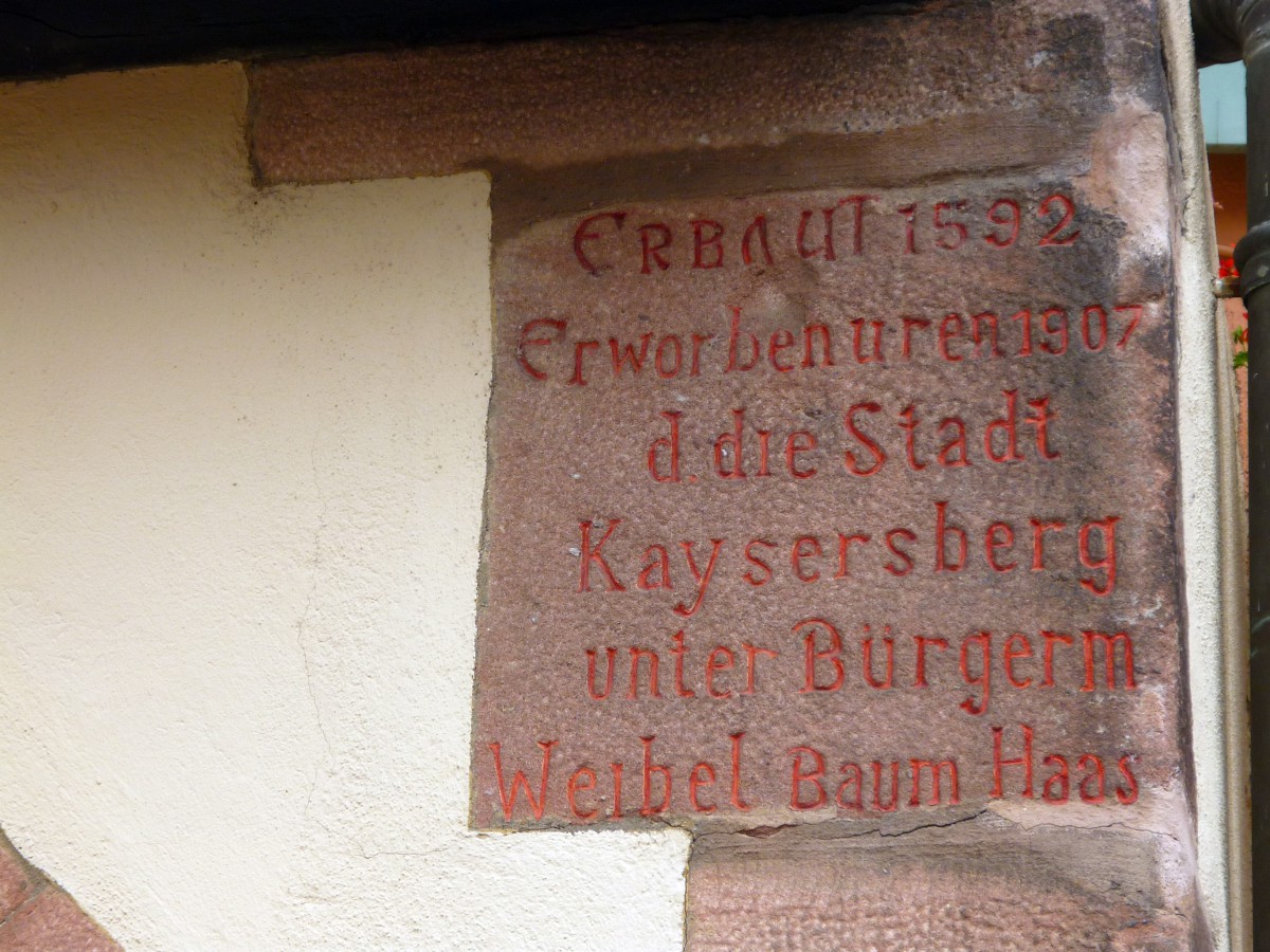 Maison du Forgeron Michel Herzer Kaysersberg