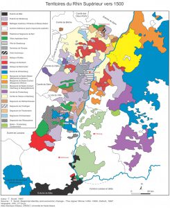Carte Rhin Supérieur