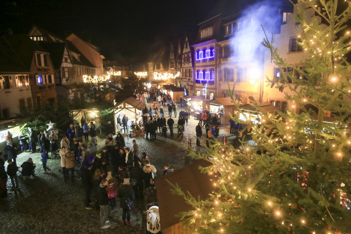 Marché de Noël de Bergheim © Office de Tourisme Pays de Ribeauvillé-Riquewihr
