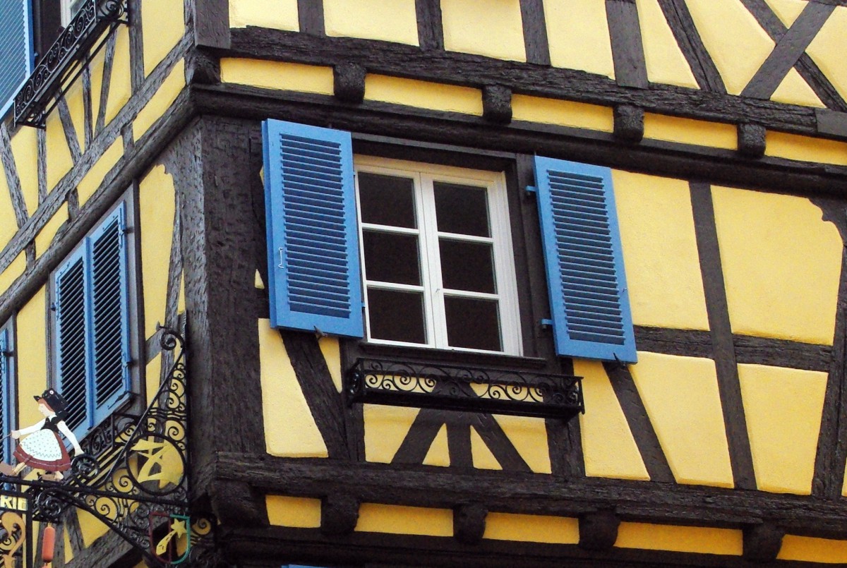 Colombages d'une maison à Colmar © French Moments