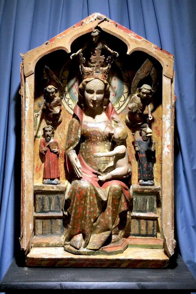 Vierge allaitant, Eglise d'Aime © French Moments