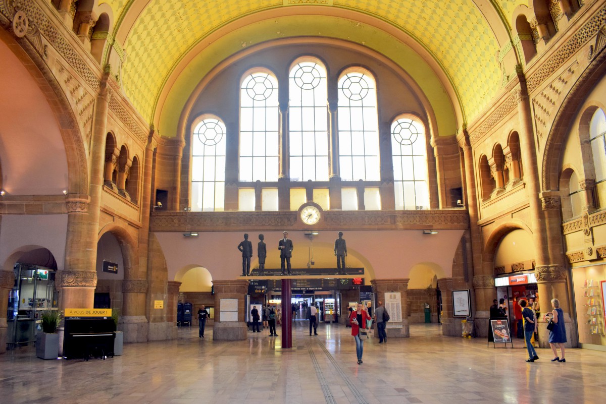 Hall des Départs, Gare de Metz © French Moments