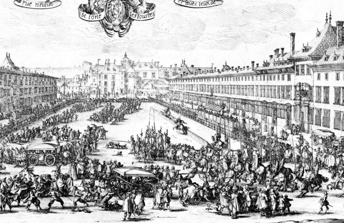 Place de la Carrière Jacques Callot La place de la Carrière dessinée par Jacques Callot