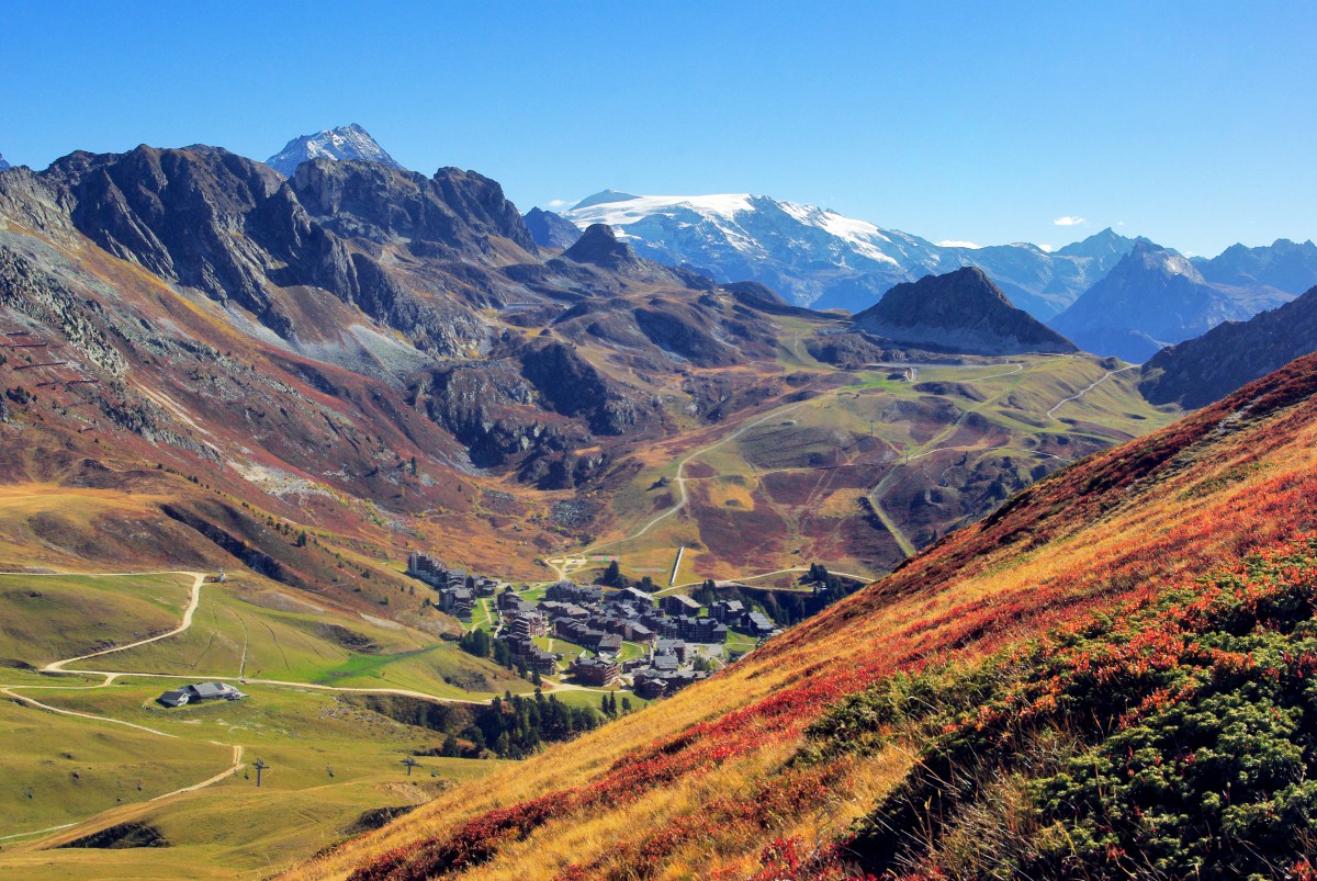 Automne en Savoie - Le domaine de La Plagne en automne © French Moments