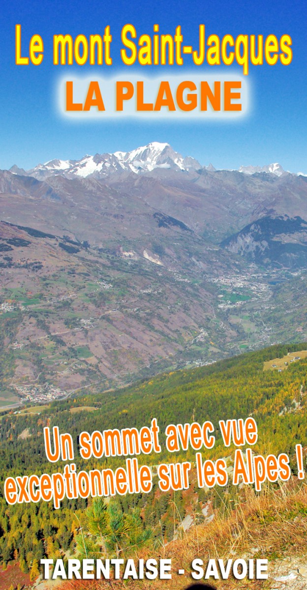 Découvrez la vue exceptionnelle sur les Alpes du sommet du mont Saint-Jacques (La Plagne) © French Moments
