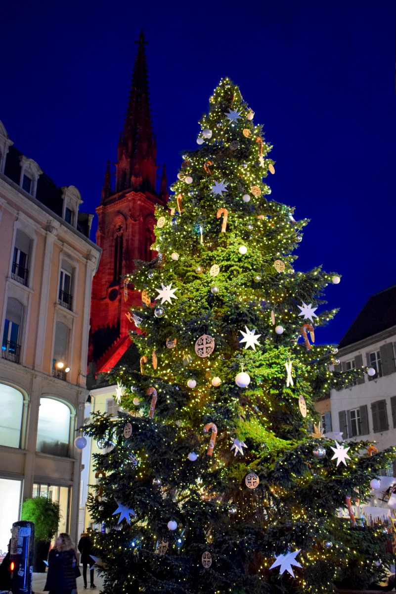 Le grand sapin de Mulhouse © French Moments