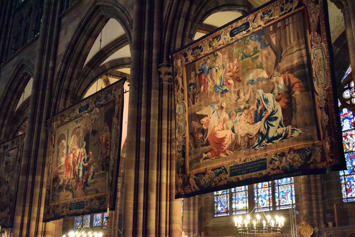 Les tapisseries de la cathédrale de Strasbourg exposées pour Noël © French Moments