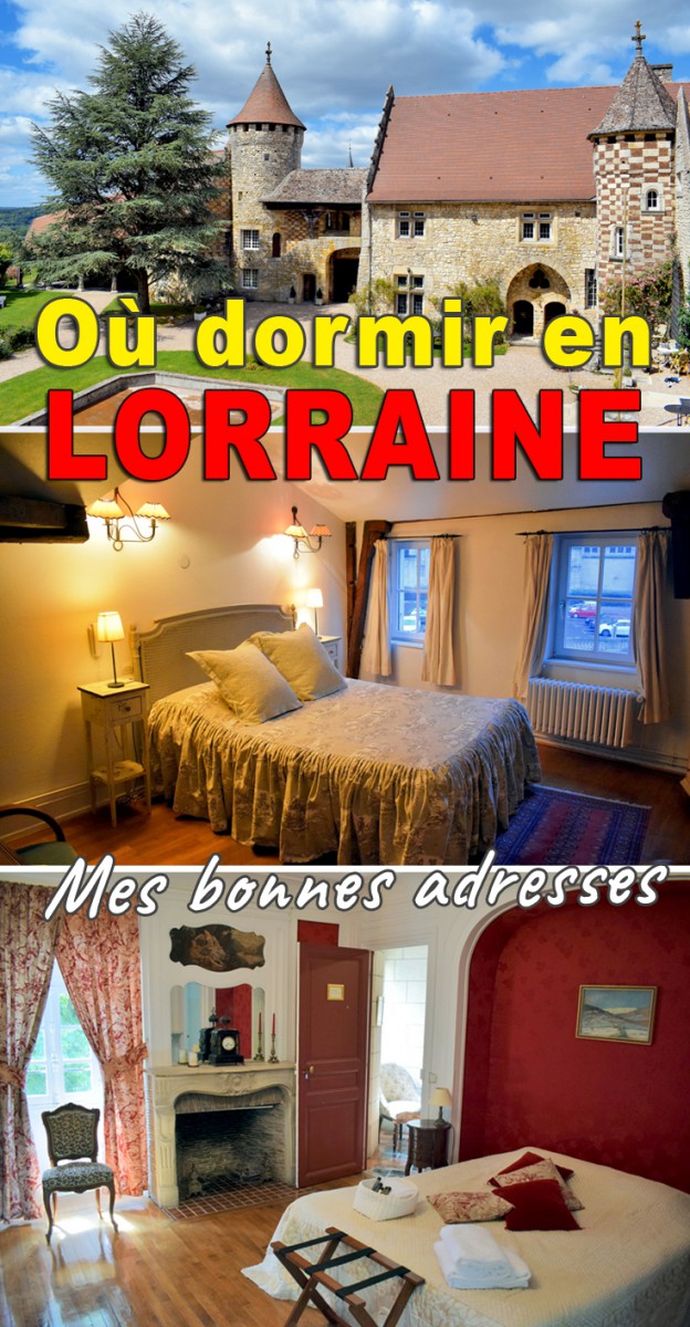 Où dormir en Lorraine : mes bonnes adresses sur le blog Mon Grand-Est © French Moments