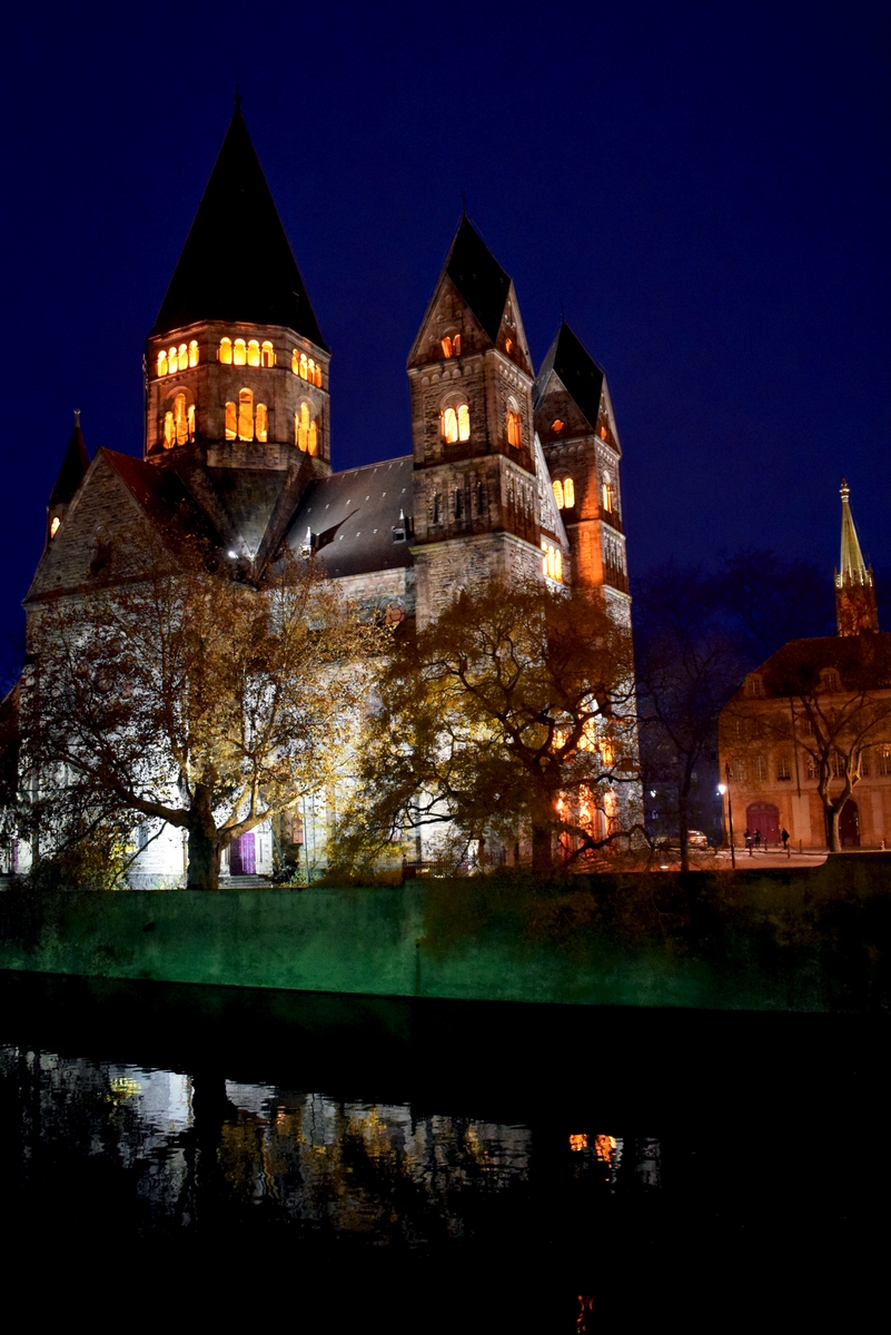 Metz Temple Neuf Night 02 © French Moments Temple Neuf, Metz © French Moments