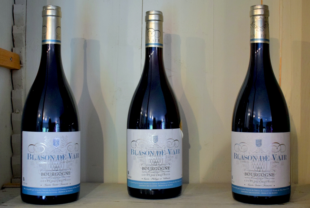 Blason de Vair, vin de Couches (Bourgogne) © French Moments