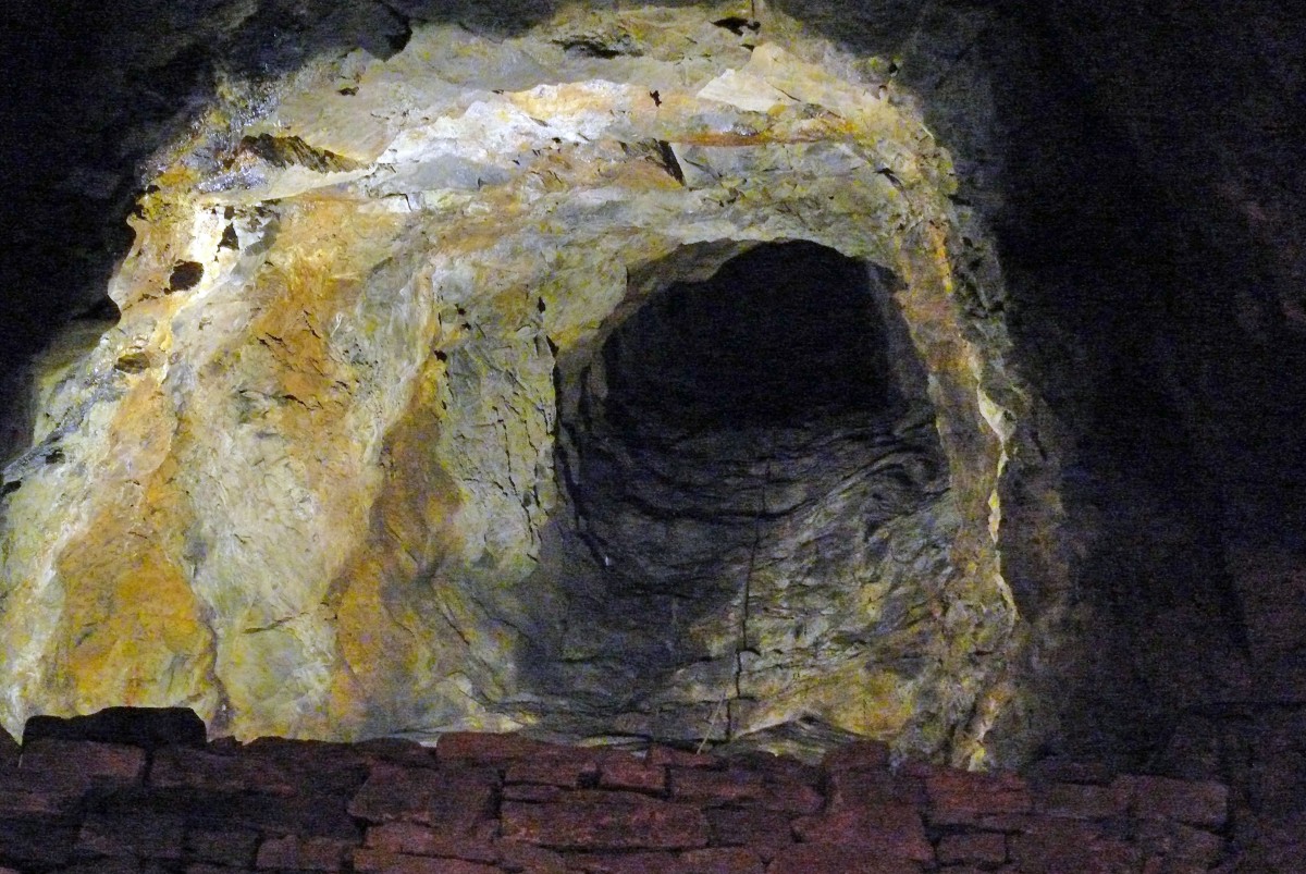 Galerie d'une mine de fer près d'Annaberg (Monts Métallifères) © Ad Meskens - licence [CC BY-SA 3.0] from Wikimedia Commons
