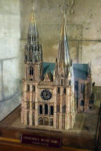 Maquette de la cathédrale de Chartres © French Moments