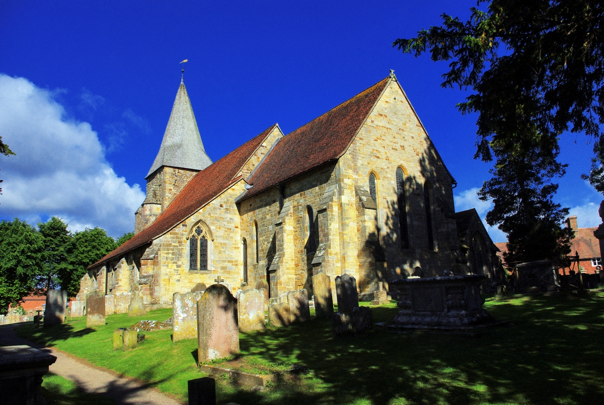 L'église anglicane de Burwash (Angleterre) © French Moments