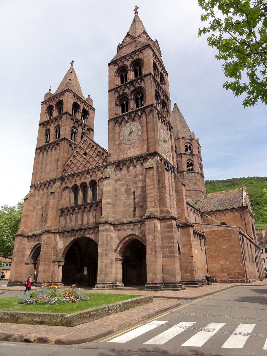 Eglise Saint-Leger à Guebwiller © Ralph Hammann - licence [CC BY-SA 4.0] from Wikimedia Commons