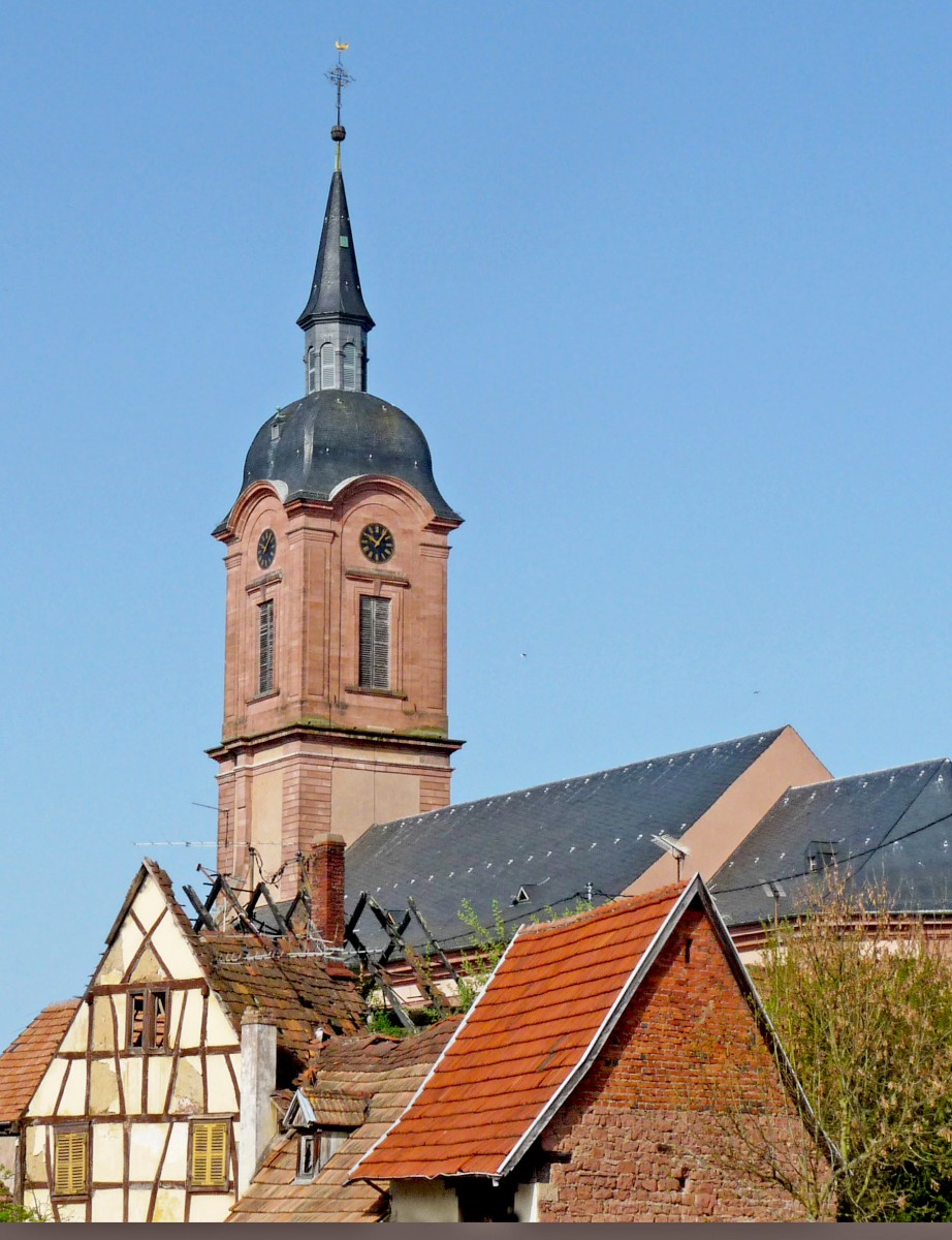 L'église Saint-Michel de Reichshoffen © Ji-Elle - licence [CC BY-SA 3.0] from Wikimedia Commons