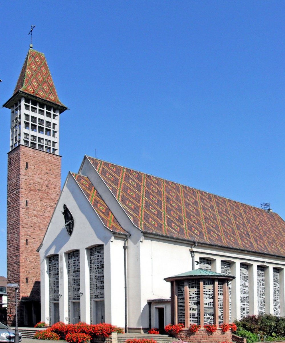églises d'Alsace - Saint-Pierre-et-Saint-Paul de Bennwihr © Rauenstein - licence [CC BY-SA 3.0] from Wikimedia Commons
