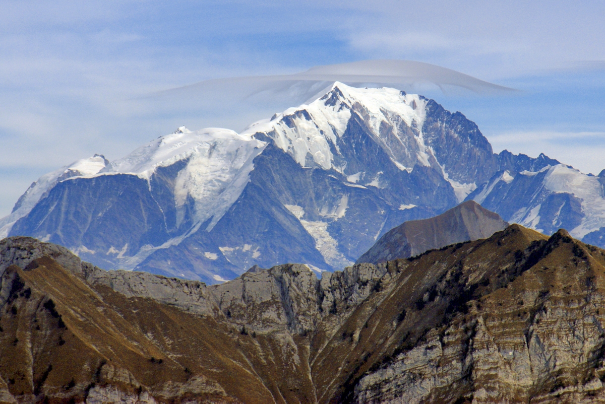 Mont Blanc from Semnoz © French Moments Le mont Blanc vu du Semnoz © French Moments