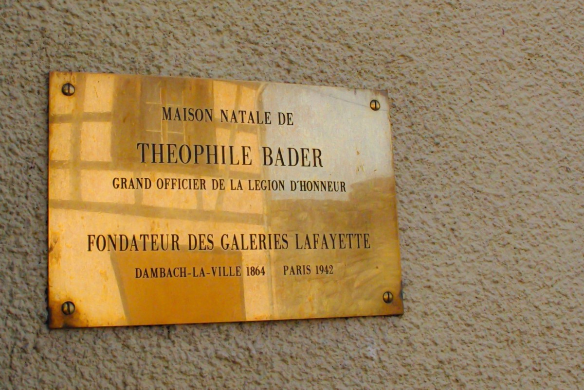 Maison natale de Théophile Bader à Dambach-la-Ville © French Moments