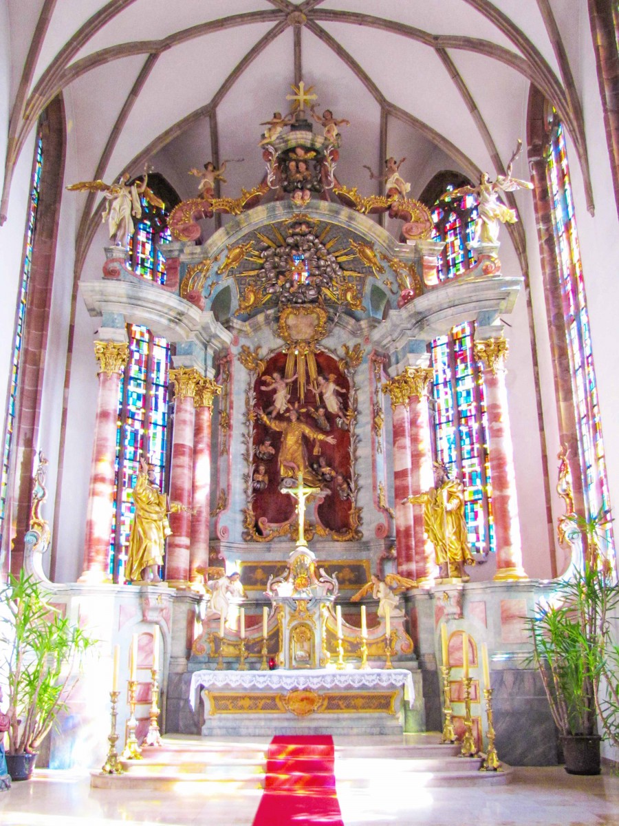 Le chœur de l'église Saint-Etienne de Seltz © Ralph Hammann - licence [CC BY-SA 4.0] from Wikimedia Commons