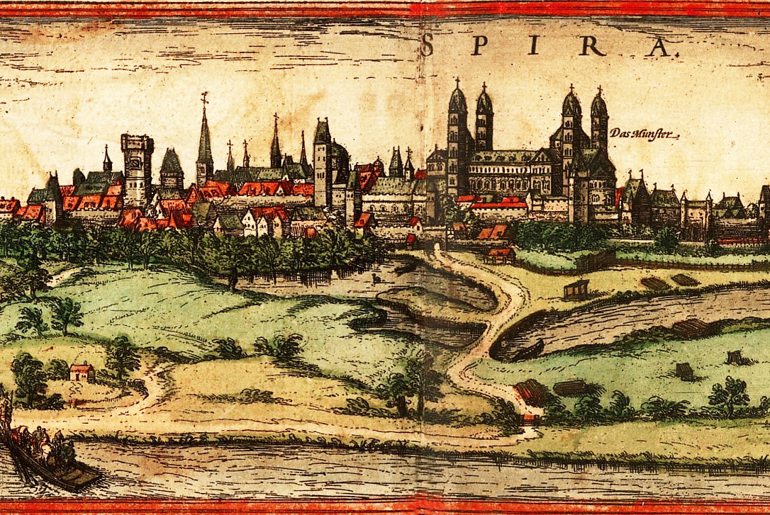 La ville de Spire au 16e siècle