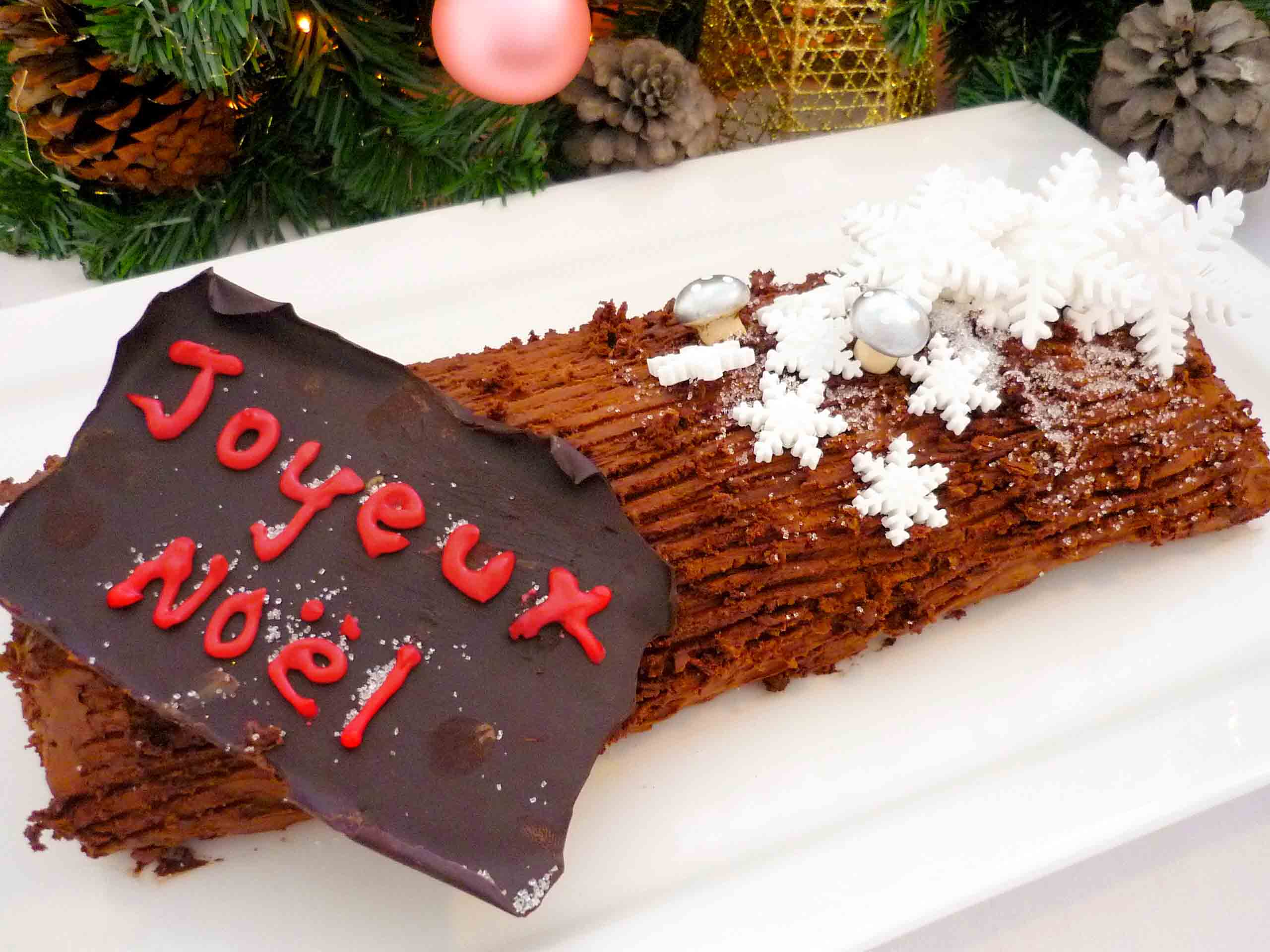 Dessert des fêtes de fin d'année © French Moments