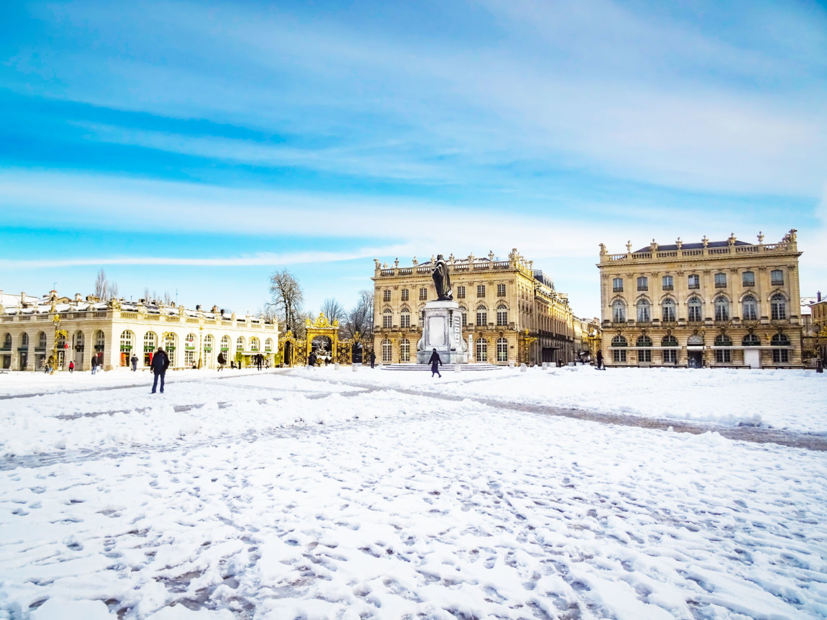 Place Stanislas sous la neige © French Moments