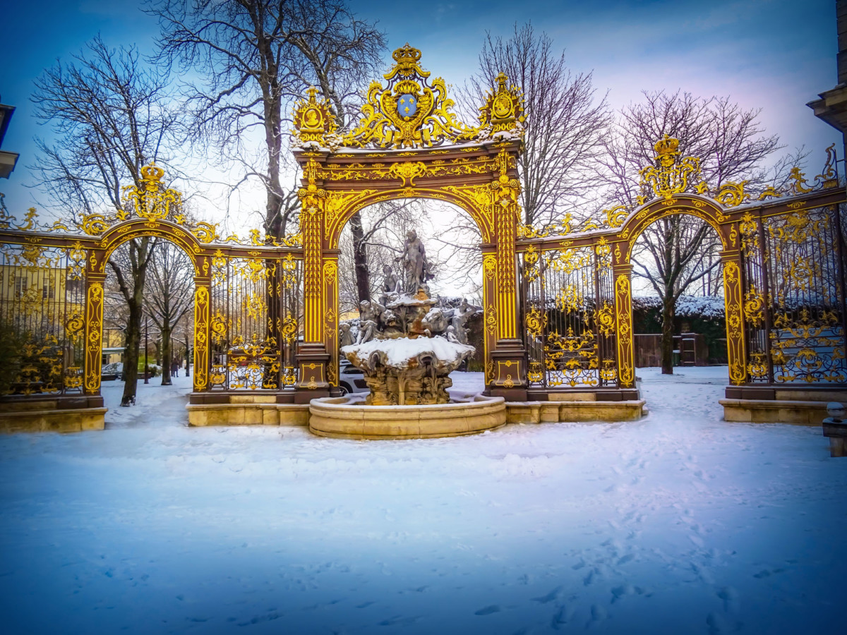 Place Stanislas sous la neige © French Moments