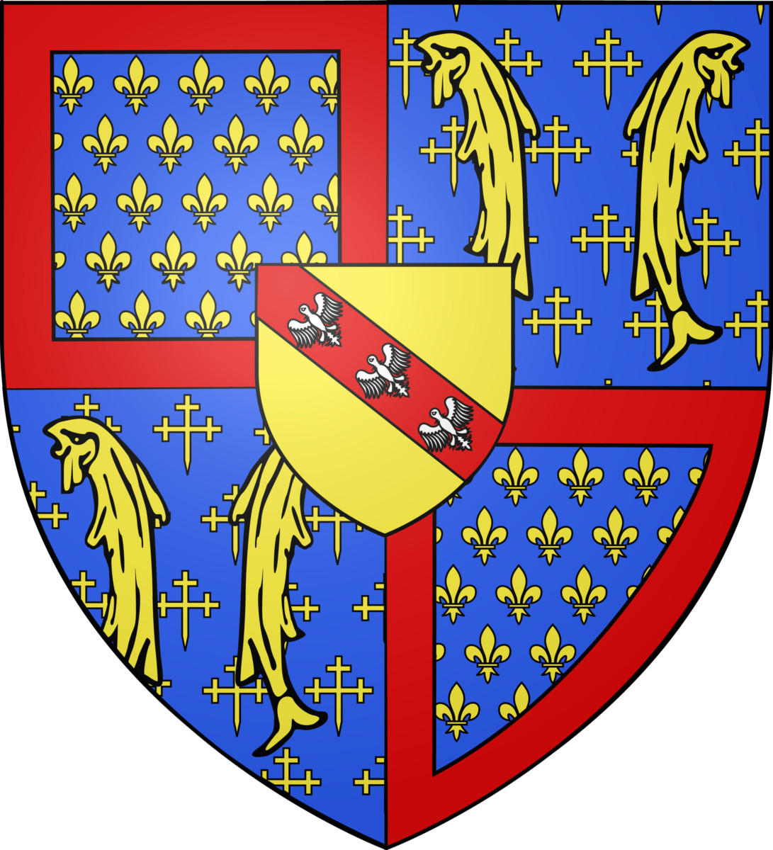 Blason de René d'Anjour © Odejea - licence [CC BY-SA 3.0] from Wikimedia Commons