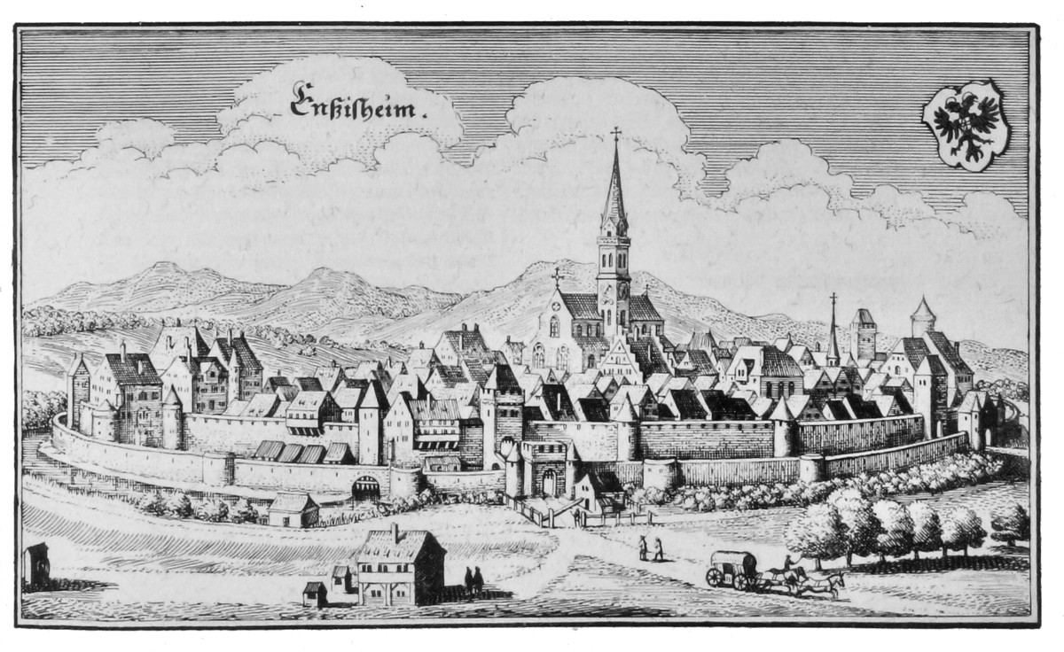 Gravure d'Ensisheim