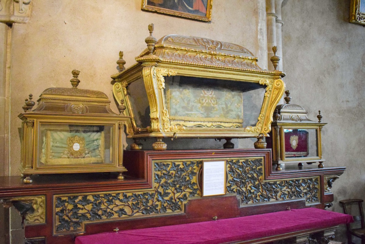 Basilique Saint-Maurice - Les trois châsses de l’autel des reliques © French Moments
