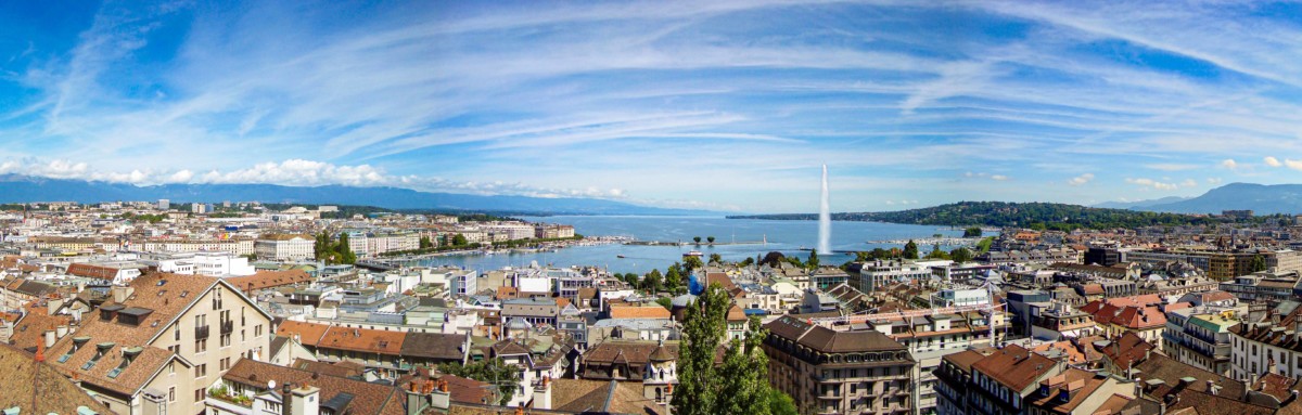 Vue générale de Genève. Par Christoph Rohner [Domaine Public]