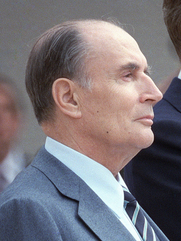 François Mitterrand en 1984 [Domaine Public]