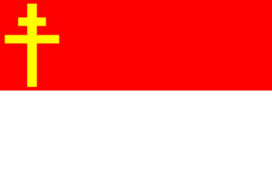 Drapeau officieux du Reichsland Alsace-Lorraine