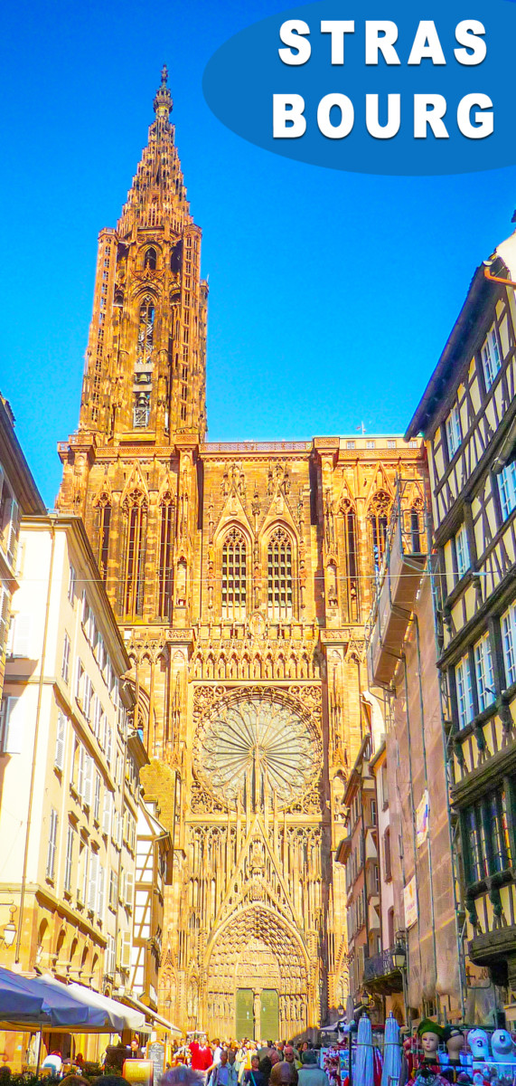Façade la cathédrale de Strasbourg - Pinterest © French Moments