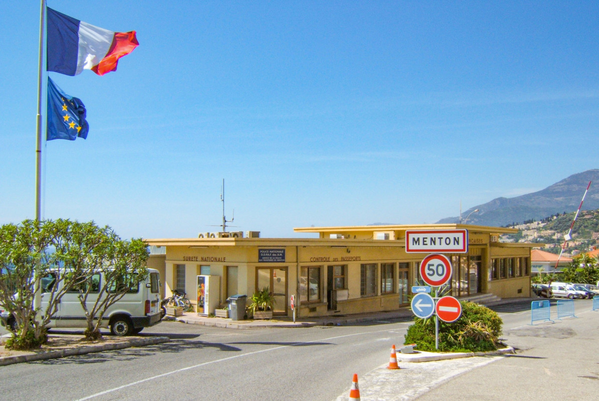La frontière franco-italienne. Photo : Tangopaso (Domaine public)