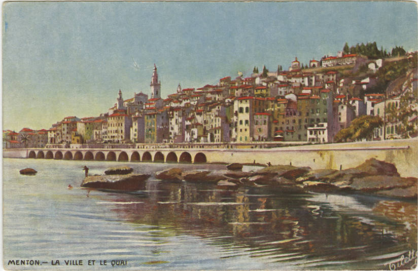 Menton vers 1912