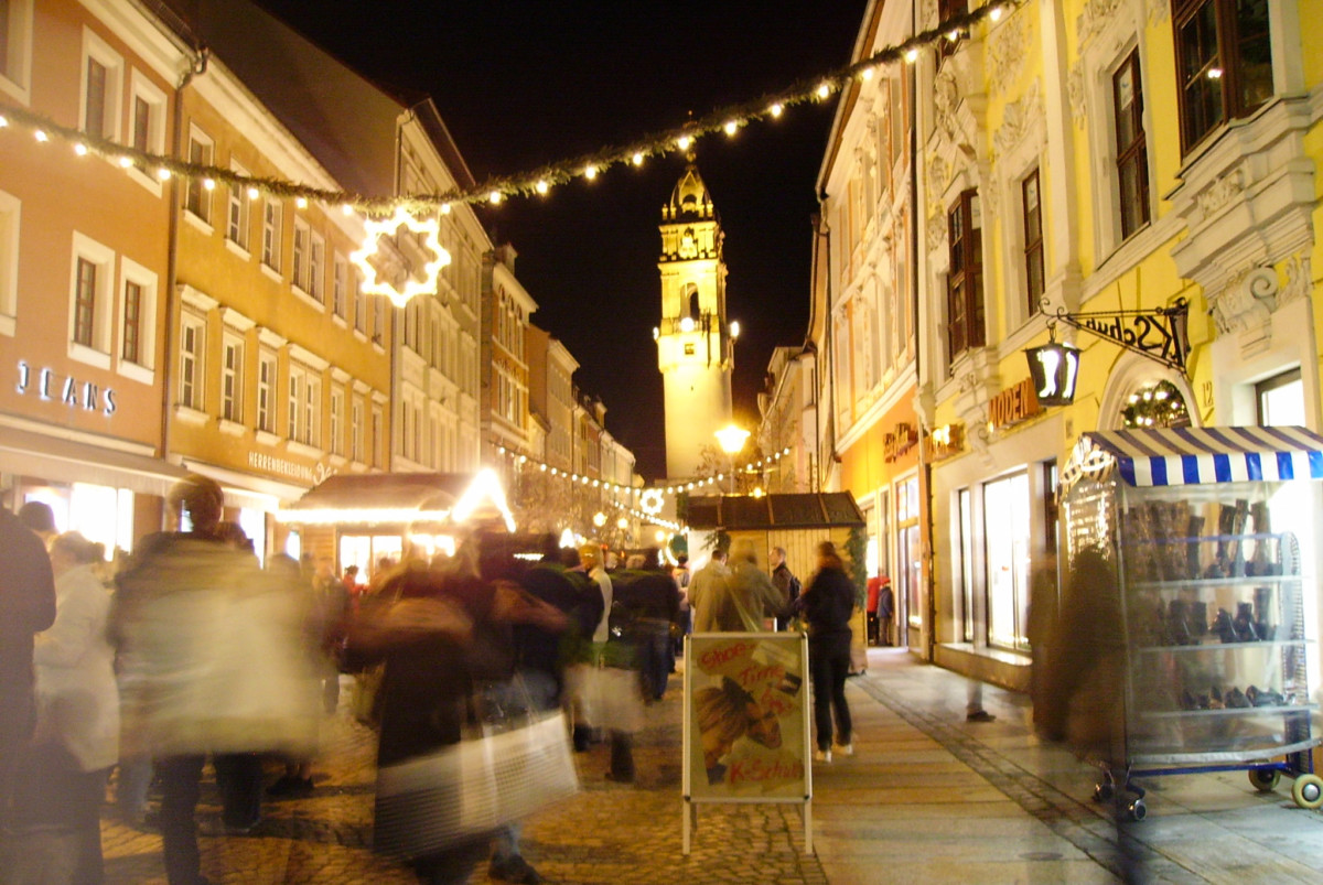 Bautzen Weihnachtsmarkt © Julian Nyča - licence [CC BY-SA 3.0] from Wikimedia Commons